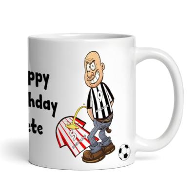 Personalised Football Rivalry Mug