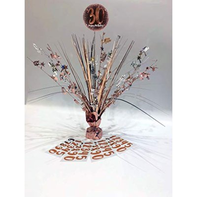 Personalised Rose Gold Centrepiece