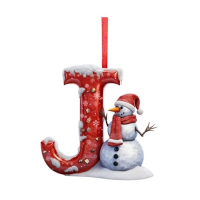 Personalised Ornament - Letter J