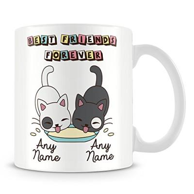 MUGGZ Personalised BFF Mug with Cats