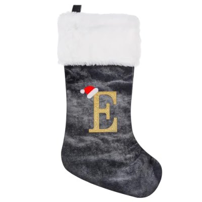 Personalized Xmas Stockings 45cm Large Initial…