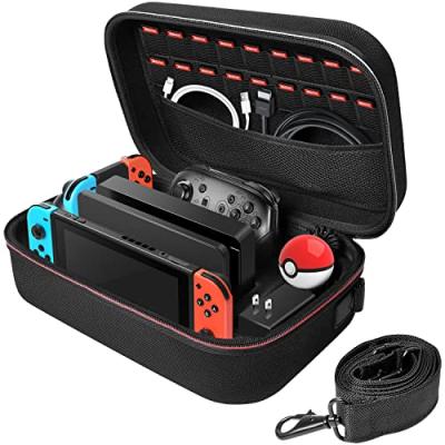 Deruitu Carrying Case for Nintendo Switch/Switch OLED