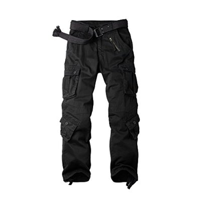 Aeslech Mens Cargo Trousers