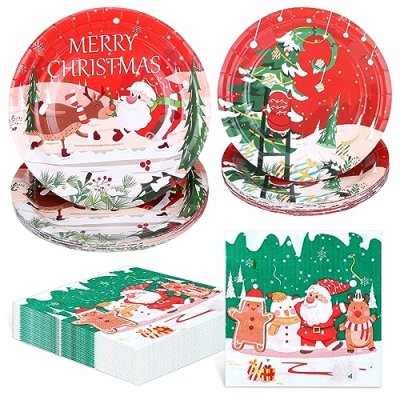 Kesote Christmas Dinnerware
