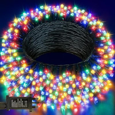 Festive Fix Christmas Tree Lights 10m 100 LED –…