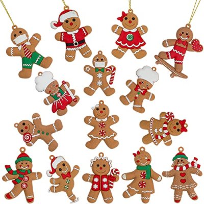Festive Fix Gingerbread Ornaments