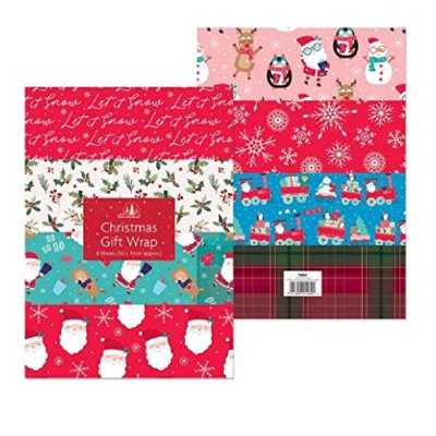 Festive Wonderland 8 Large Sheets of Christmas…