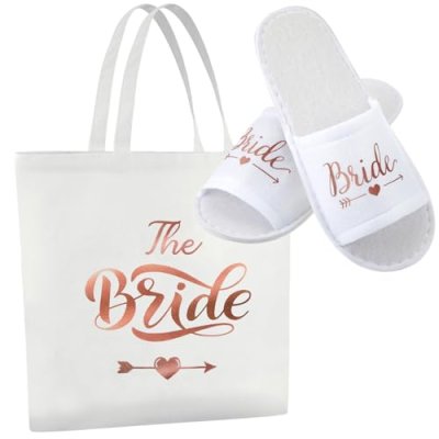 Hestya 2 Pcs Bride Gifts Sets 35 x 40 cm Bride To…