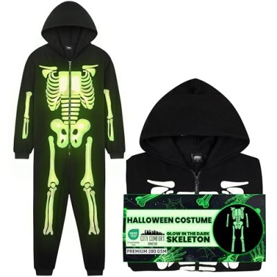 Get Trend Skeleton Onesie
