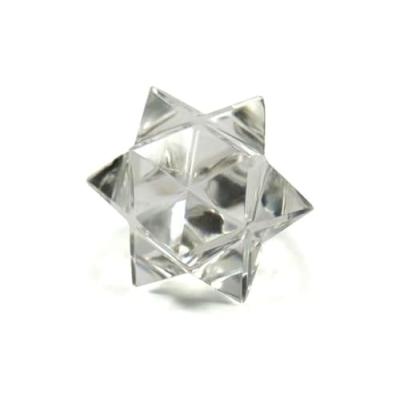 Jet Crystal Quartz Merkaba Chakra Healing