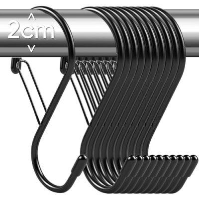 Metal S Hooks with Buckle