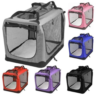 Petbarn Portable Soft Fabric Pet Carrier Folding…