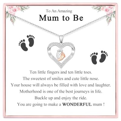 Jetbon Mum to Be Necklace