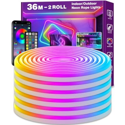 Letianpai LED Neon Rope Lights