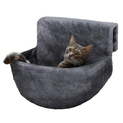 Petlicity Deluxe Radiator Cat Bed, Round Cosy and…