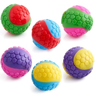 Pets & Play Squeaky Dog Balls