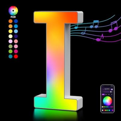 LED Letter Lights Colour Changing Alphabet Sign