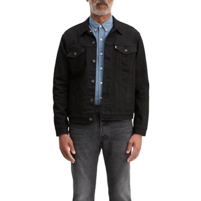 Levi's Men's The Trucker Jacket, Dark Horse, M