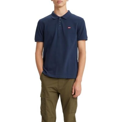 Levi's Men's Housemark Polo T-Shirt, Dress Blues,…