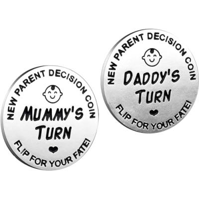 New Parents Decision Coin