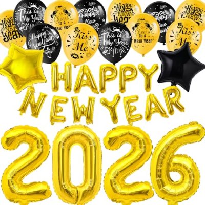 HOWAF New Year 2026 Balloons