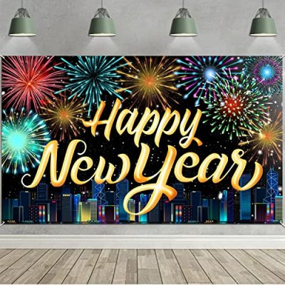 HOWAF New Years Eve Decorations 2026 Banner,…