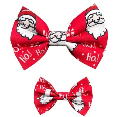 New Dogs Bow Tie Bowtie Christmas SANTA CLAUSE HO…