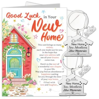 HOWAF New Home Good Luck Card