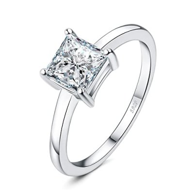 JewelryPalace Princess Cut 1ct Cubic Zirconia…