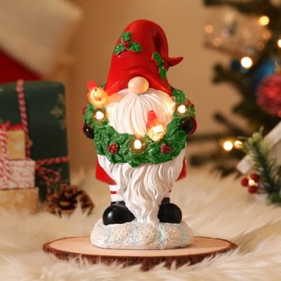Lewondr Santa Ornament