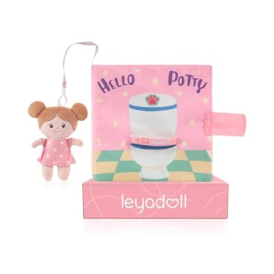 LeyaDoll Sensory Cloth Book