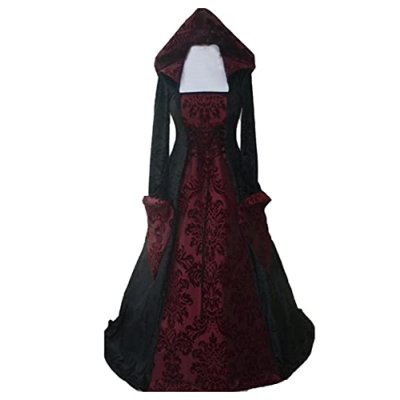 Feynman Gothic Maxi Dress