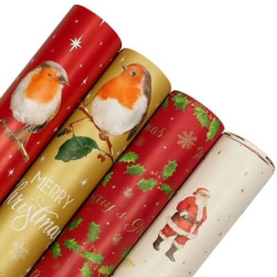 ezkart 4x7m-28m|Christmas Wrapping Paper Roll…