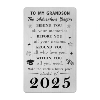 Gezxin Grandson Graduation Card 2025