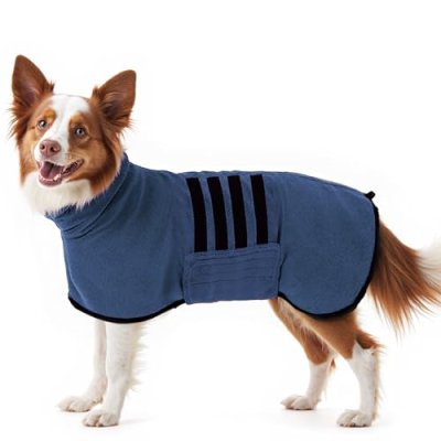 HezzLuv Dog Bathrobe
