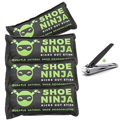 Charcoal Shoe Deodorizer Pack