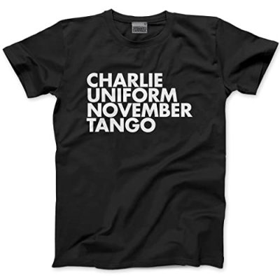 Charlie Uniform November Tango Unisex Mens T…