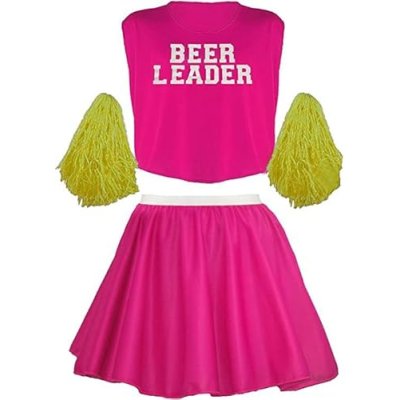 The Dragons Den Mens Funny Cheerleader Beer…