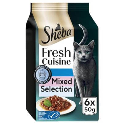 Sheba Cat Pouches
