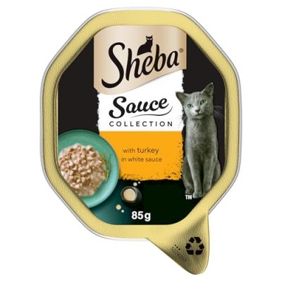 Sheba Cat Tray with Turkey
