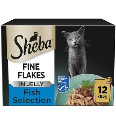 Sheba Fish Collection Wet Cat Food