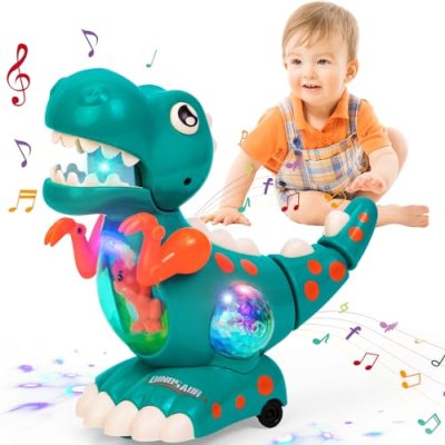 Thedttoy Musical Dinosaur Toy