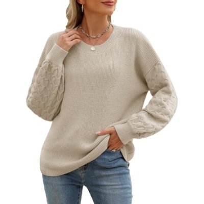 heekpek Women's Jumpers Ladies Loose Jumpers Long…