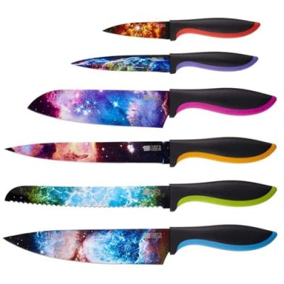 Chef's Vision Cosmos Knife Set - 6-Piece…