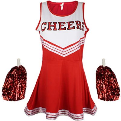 Cherry-on-Top Cheerleader Fancy Dress Outfit…