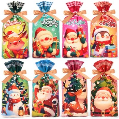 Ahfulife Christmas Candy Bags
