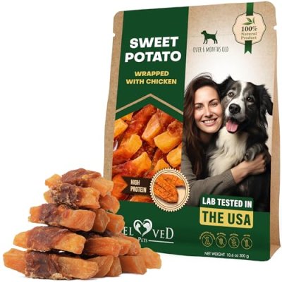 Chicken-Wrapped Dog Treats