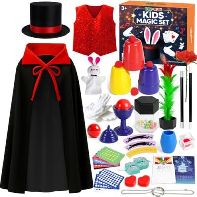Children's Magic Set with Hat and Tricks