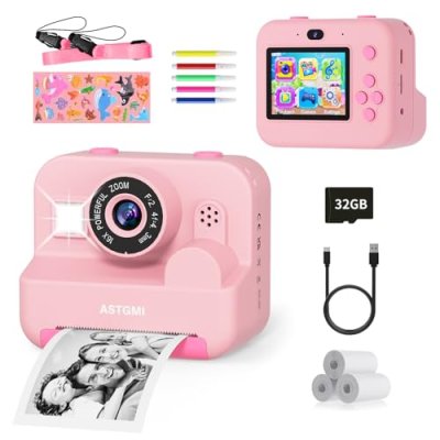 Children's Instant Print Selfie Camera
