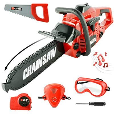 Children's Toy Chainsaw Set